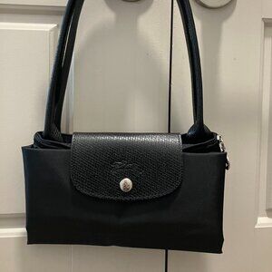 Longchamp le pliage large nylon tote bag color is Graphite